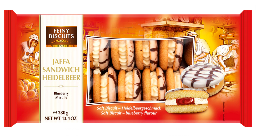 FEINY BISUITS JAFFA SANDWICH BERRY 380G
